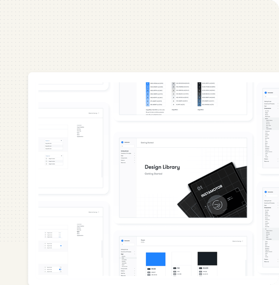 Instamotor Design System
